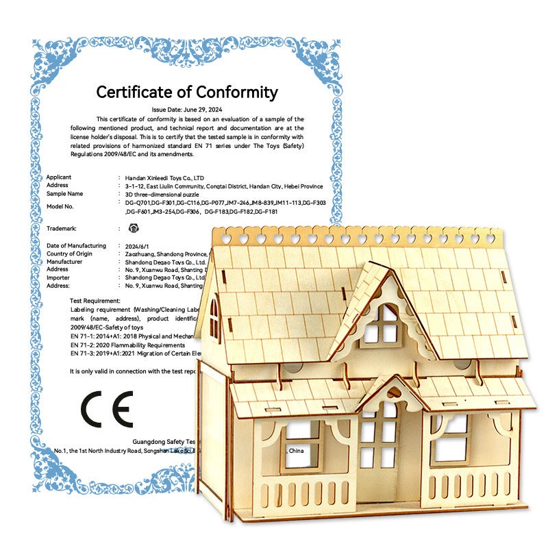 Wooden Boat Diy Assembled Model 3D Puzzle Children'S Handmade Entrepreneurial Puzzle Building Blocks Toys - Image 3